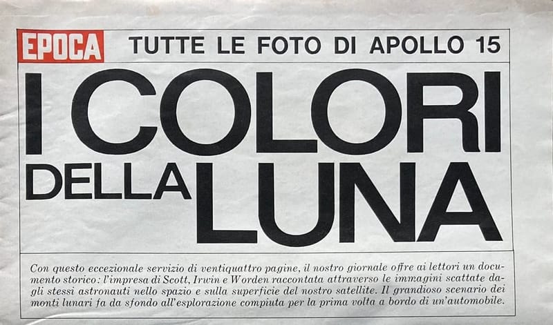 Apollo 15 | I collori della Luna