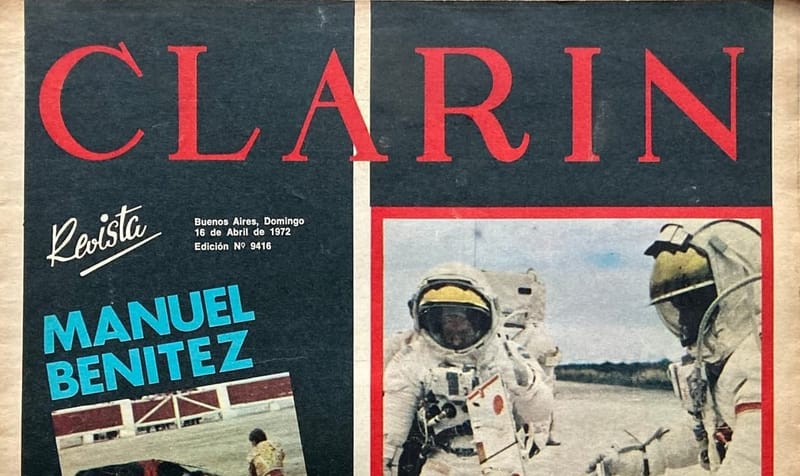 Apollo 16 | CLARIN - 16/4/1972