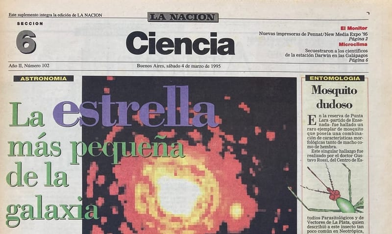 La estrella más pequeña | La Nación 4/3/1995