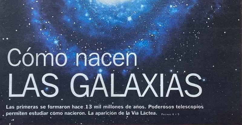 Galaxias | Clarín 14/5/1996