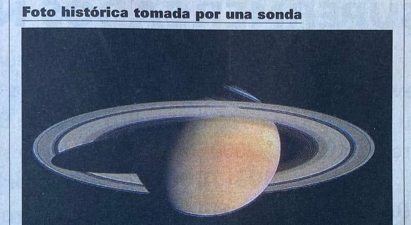 Sonda Cassini | La Nación 29/2/2004