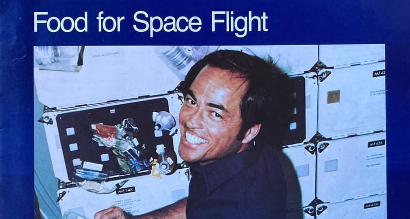 Comida en el espacio