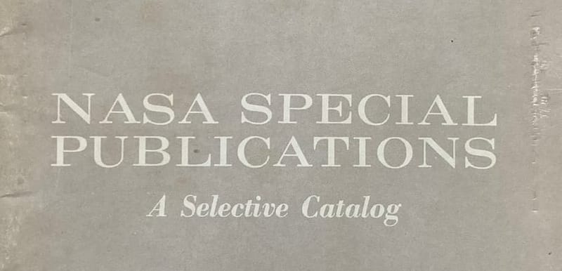 Publicaciones de NASA | 1971