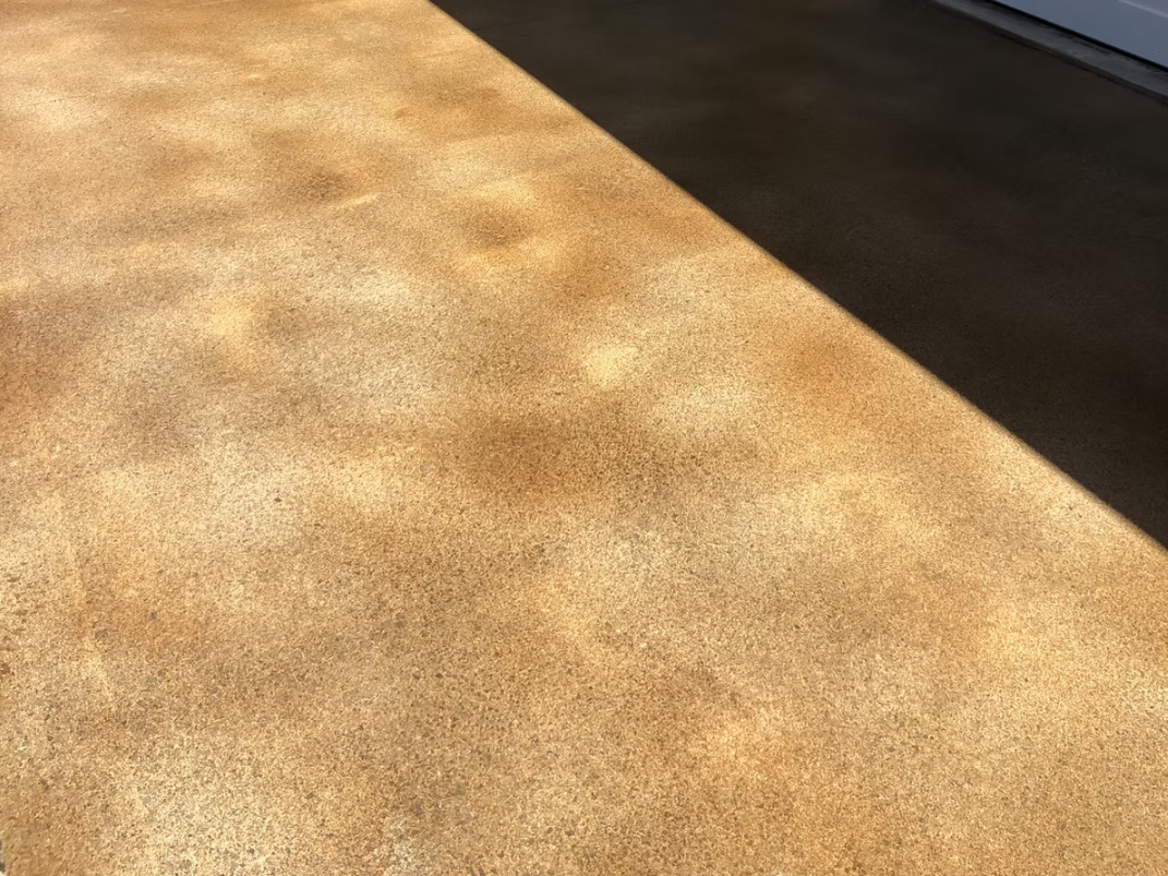 Concrete floor staining in Sonoma, CA