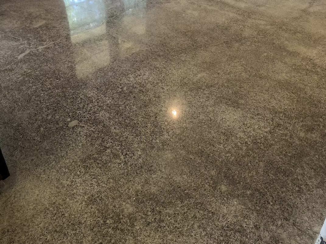 Diamond polished concrete floors in Sonoma and Marin County, California