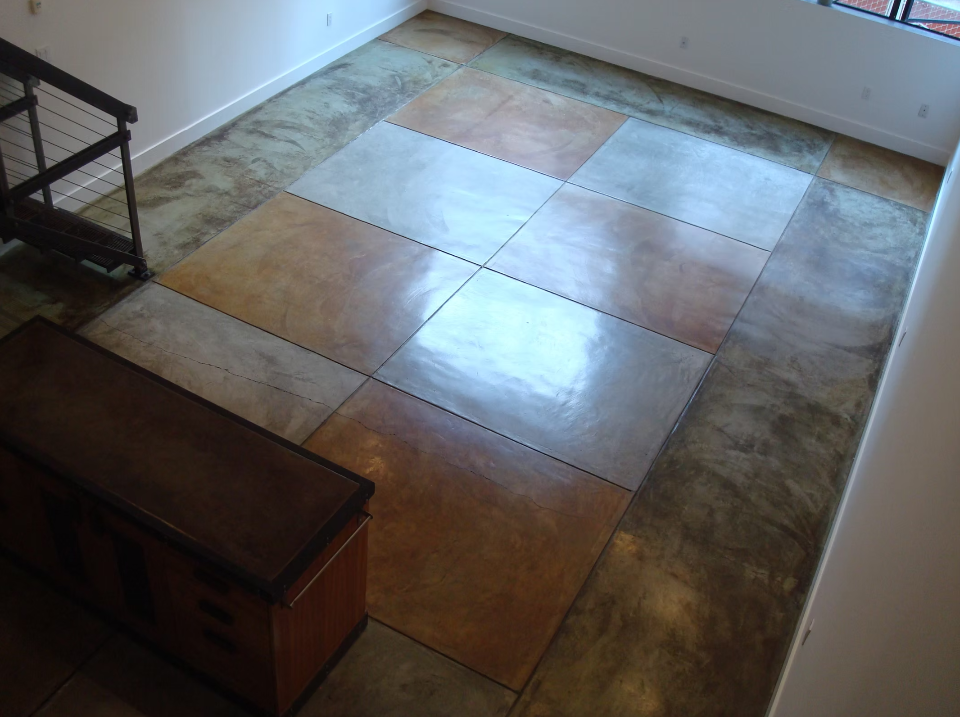 Concrete floor resealing