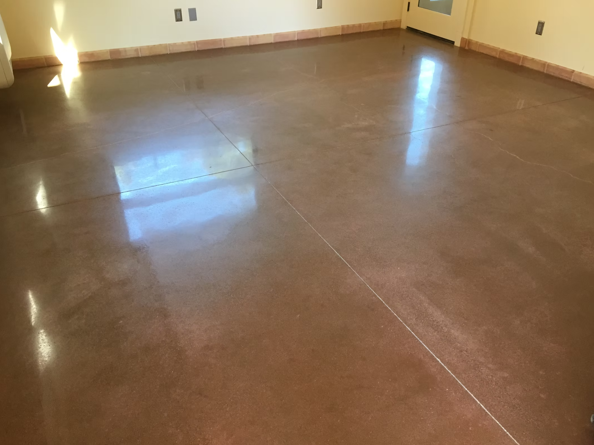 Polished Concrete Floor DelGrosso Design
