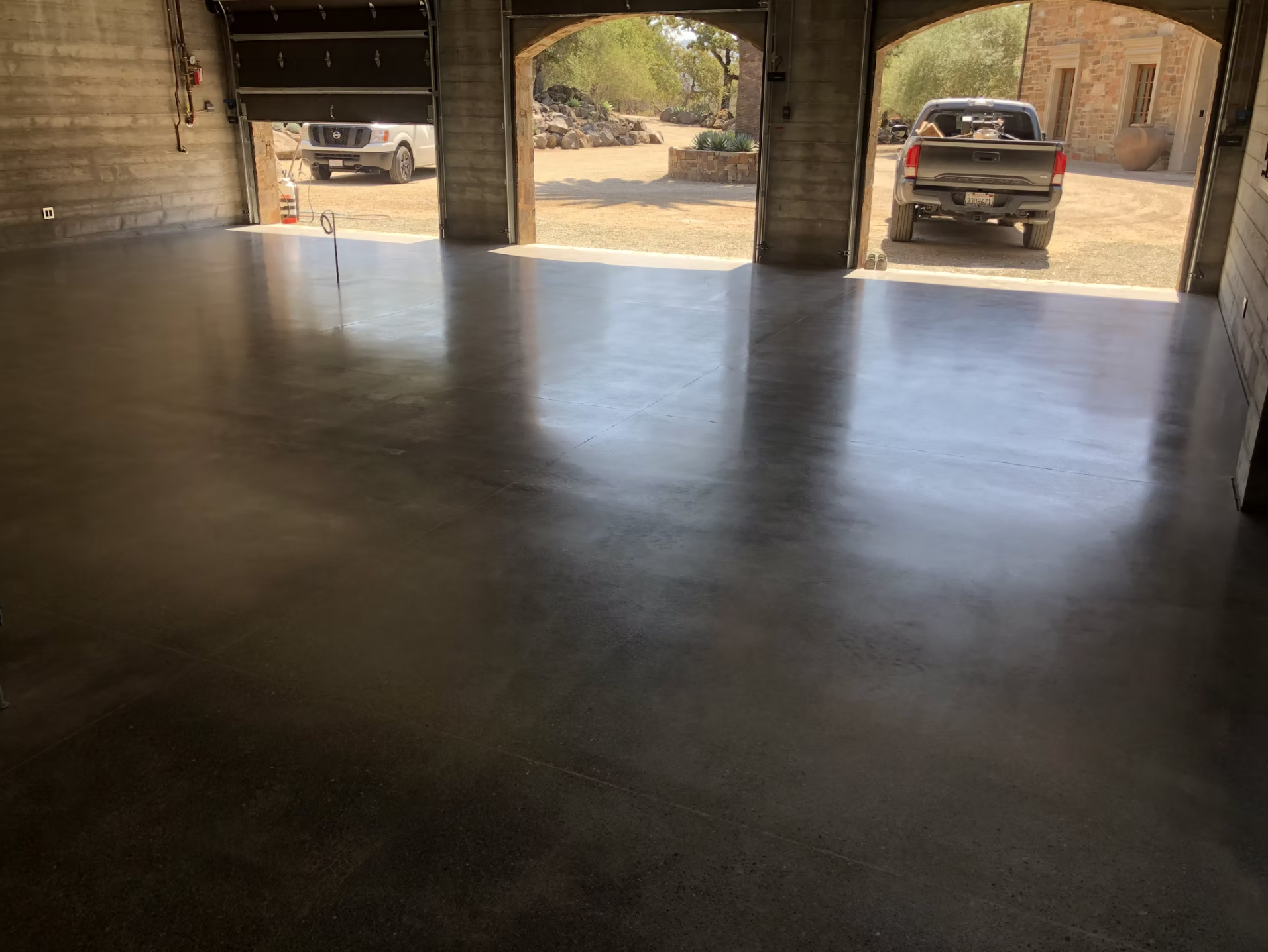 Diamond Honed Concrete Flooring DelGrosso Design