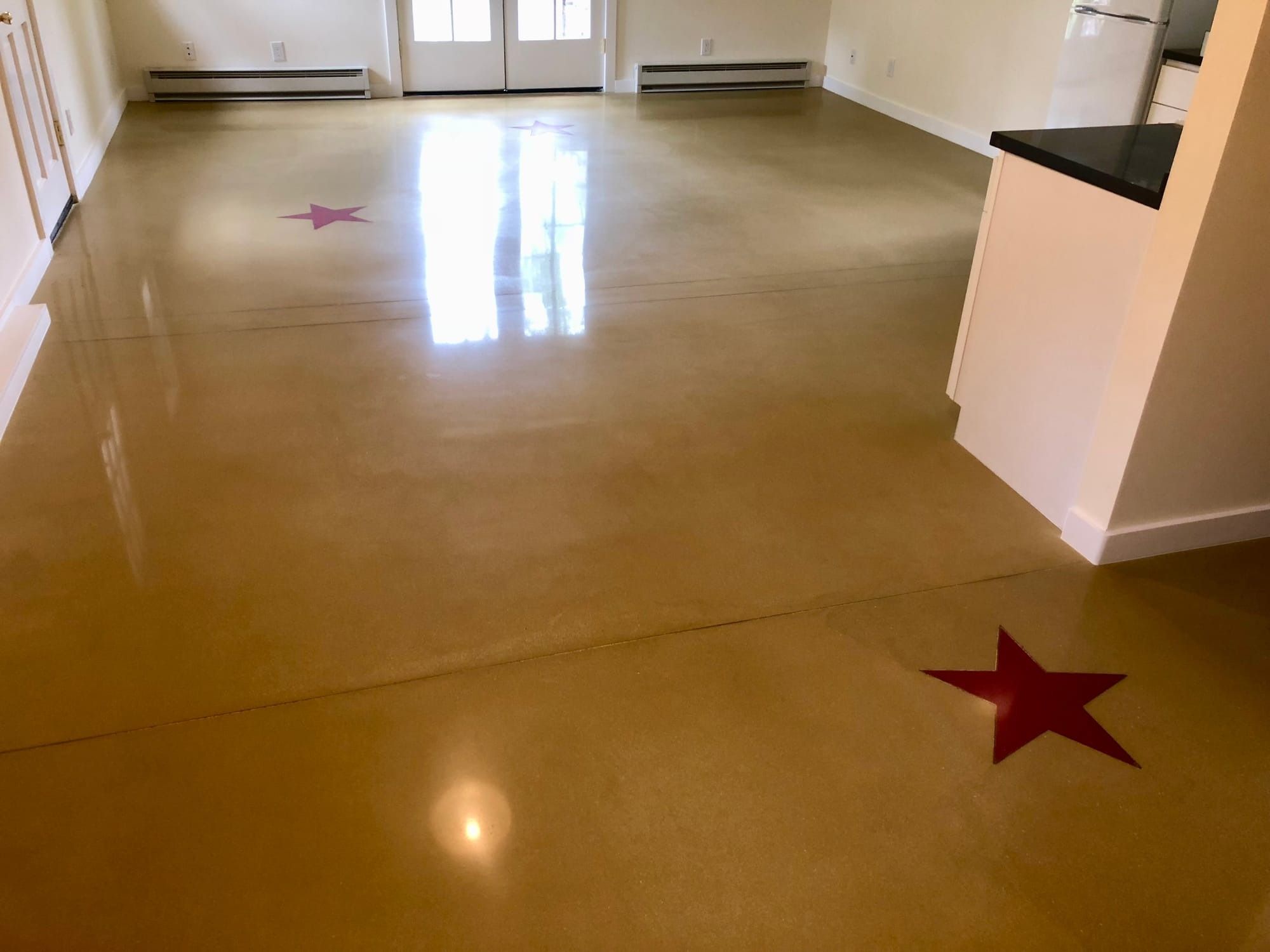 Polished Overlay Floor Concrete Topping