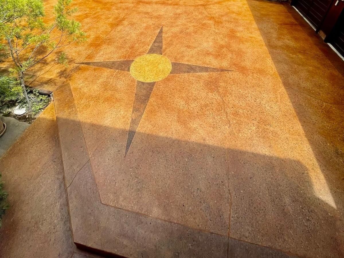 Driveway Concrete Refinishing