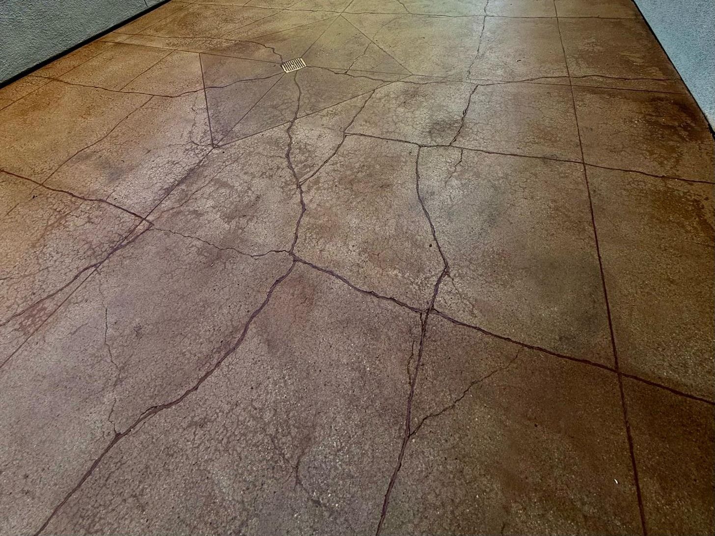 Stained Concrete Patio