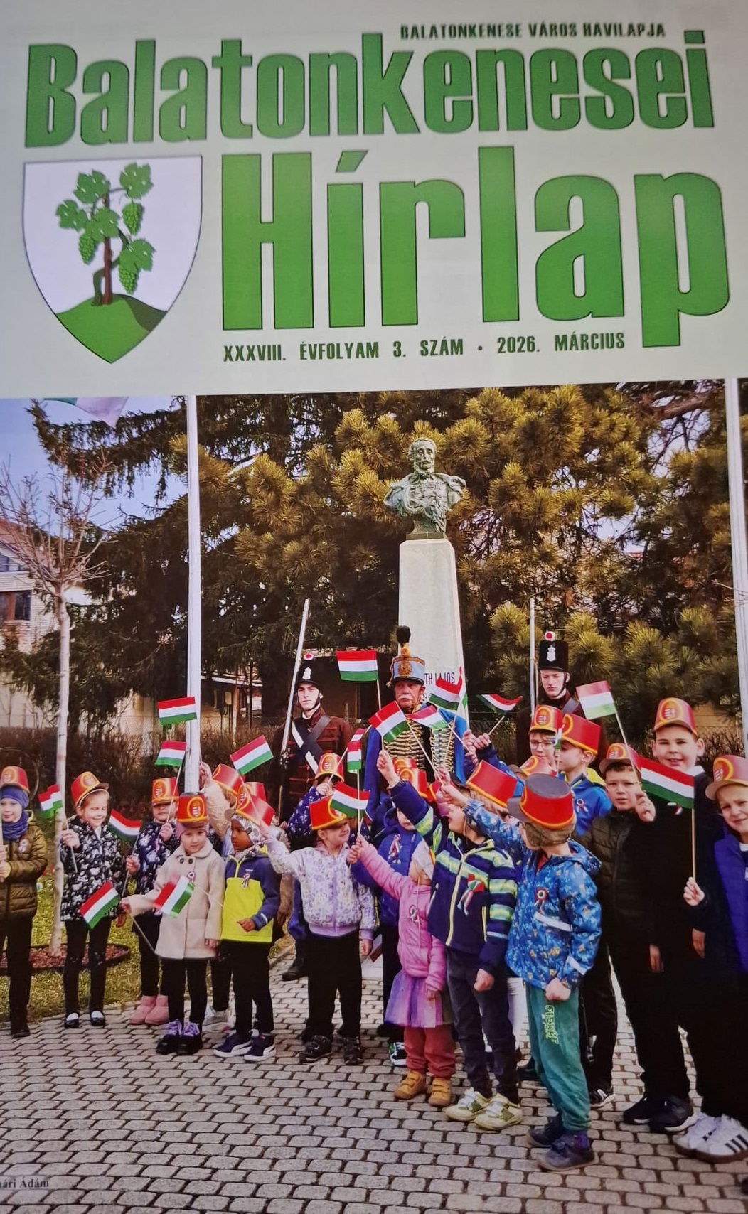 Megjelent a Balatonkenesei Hírlap márciusi száma.