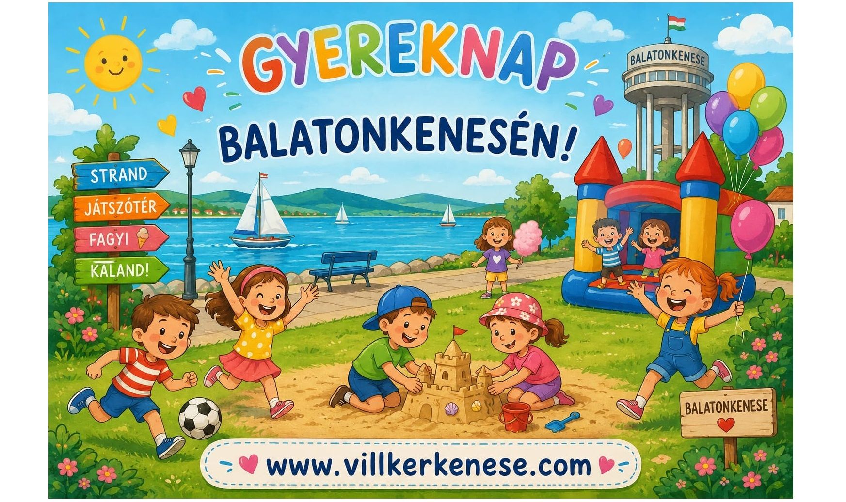 Gyereknapi programok Balatonkenesén