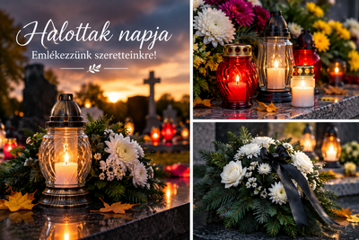 Emlékezzünk szeretteinkre – készüljünk együtt a halottak napjára!