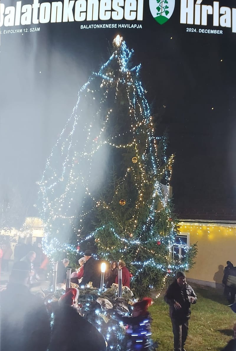 Megjelent a Balatonkenesei Hírlap decemberi száma.