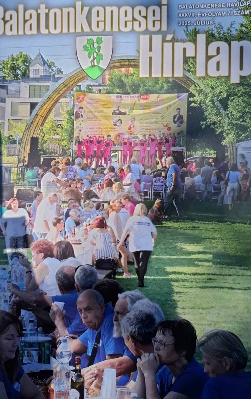 MEGJELENT A BALATONKENESEI HÍRLAP JÚLIUSI SZÁMA.