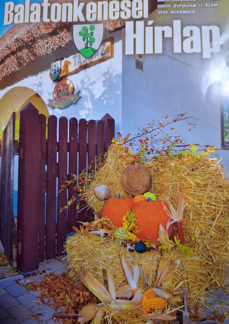 Megjelent a Balatonkenesei Hírlap novemberi száma