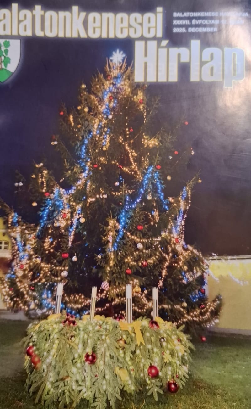 Megjelent a Balatonkenesei Hírlap decemberi száma.