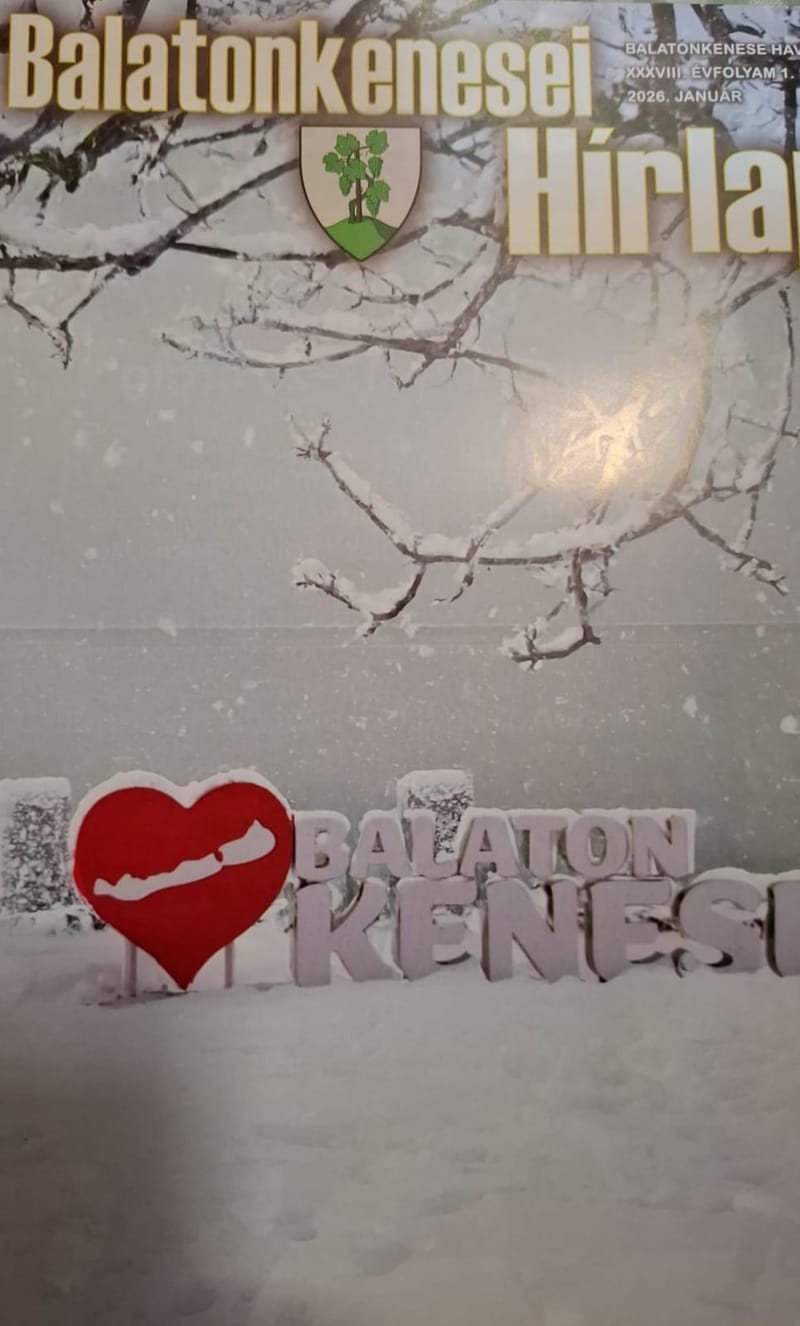 Megjelent a Balatonkenesei Hírlap januári száma.