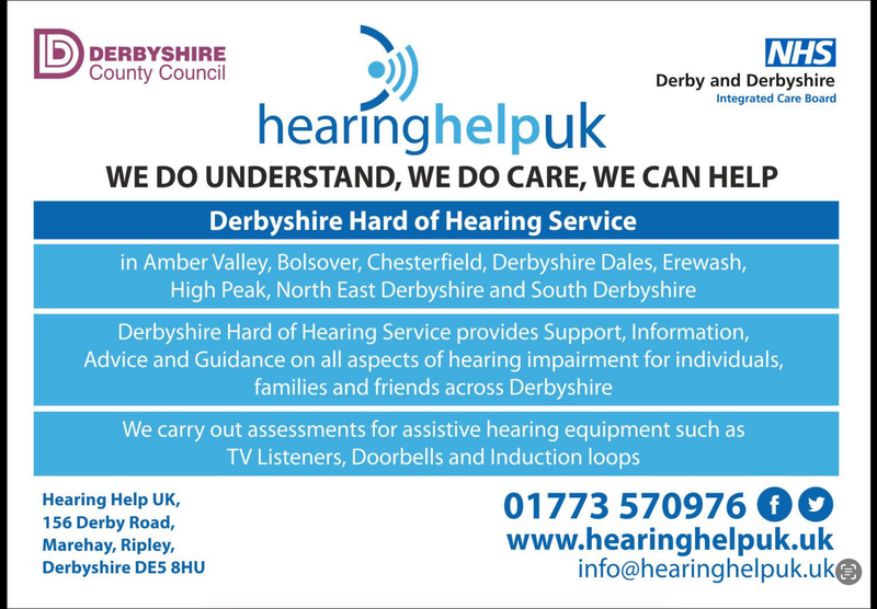 Hearing help uk at the hub 10.30am-1pm