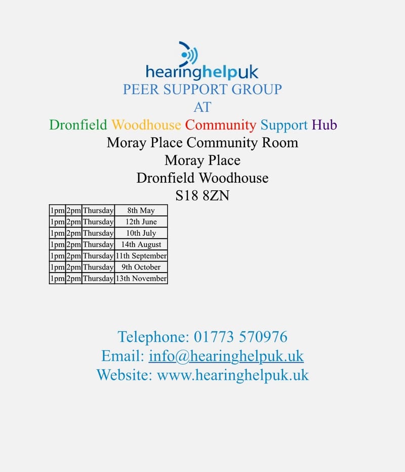 Hearing help UK peer support group