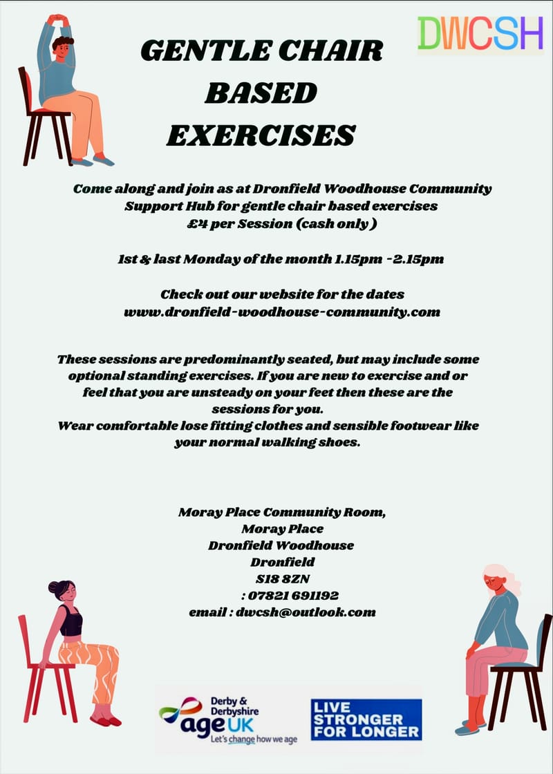 Gentle chair based exercises