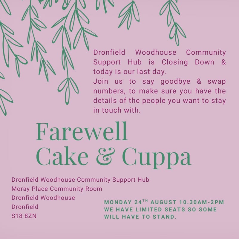 Hub Closure and farewell get together