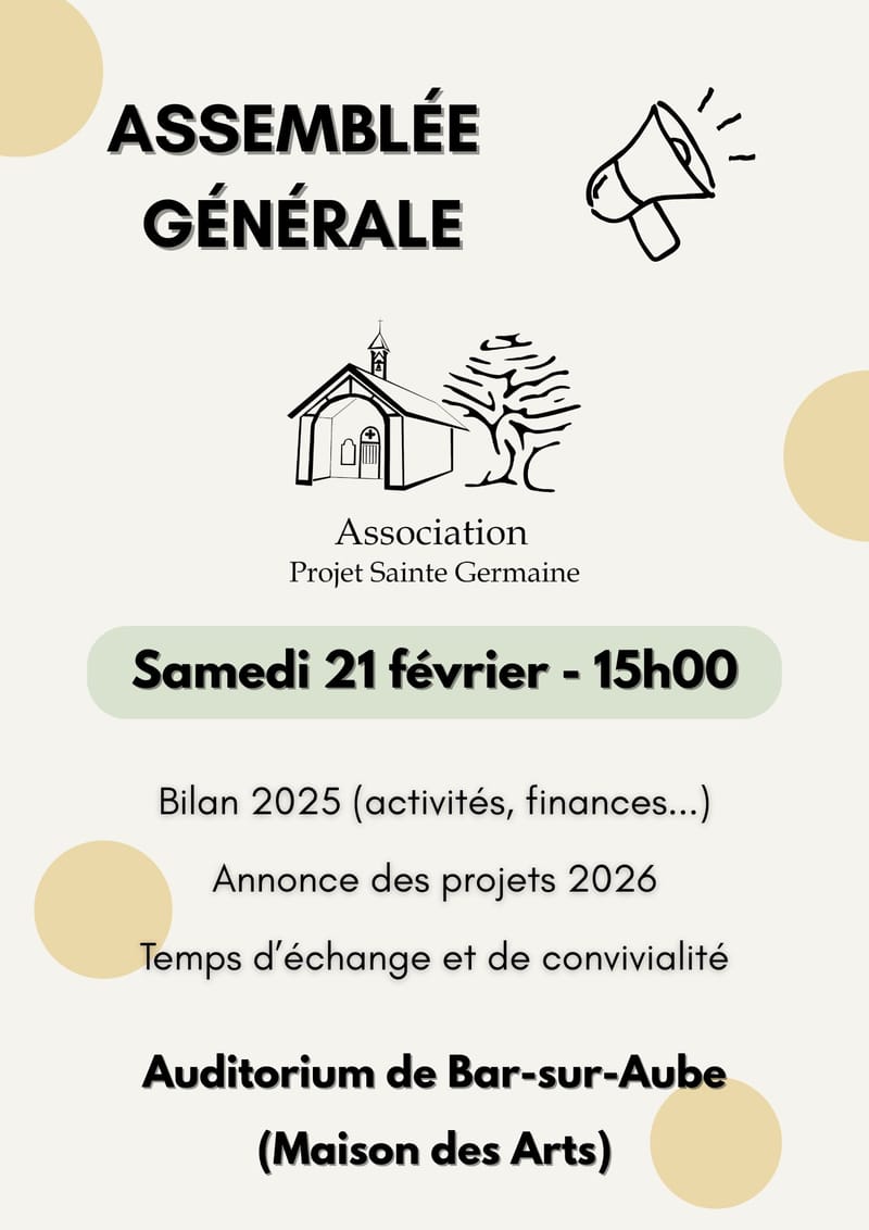 Assemblée générale ordinaire 2026