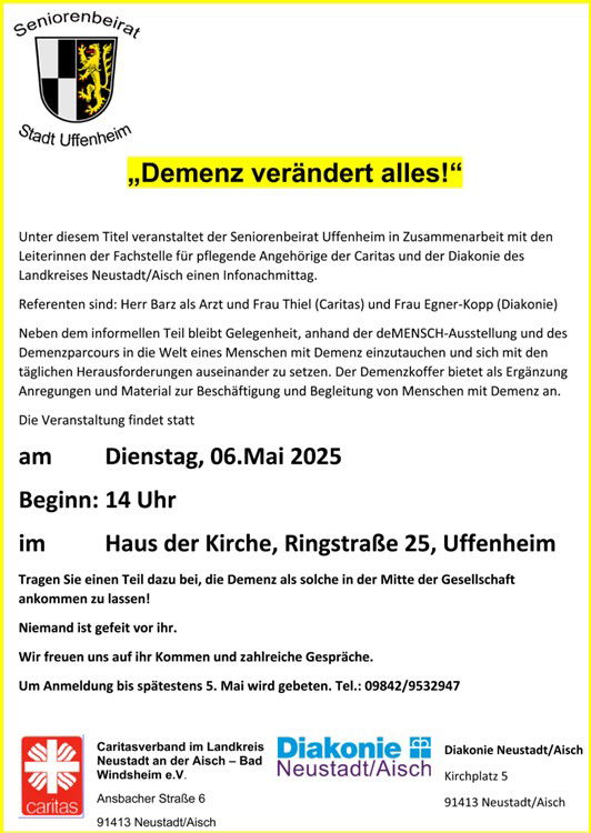 Demenz verändert alles!