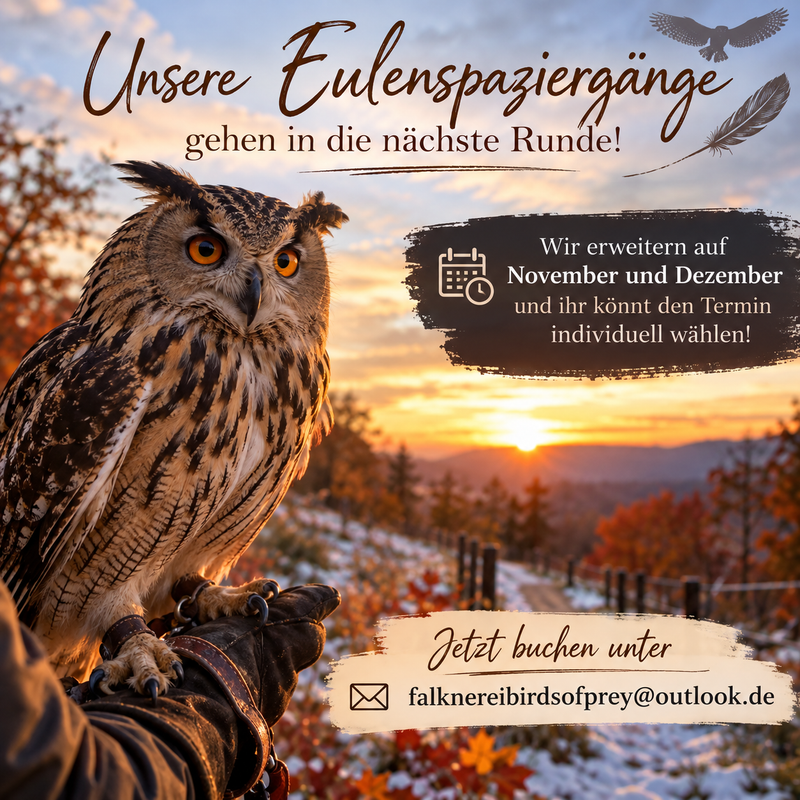 Eulenspaziergang im November und Dezember 2026
