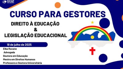 Curso da SICAP Gestores Escolares de Araçoiaba-PE