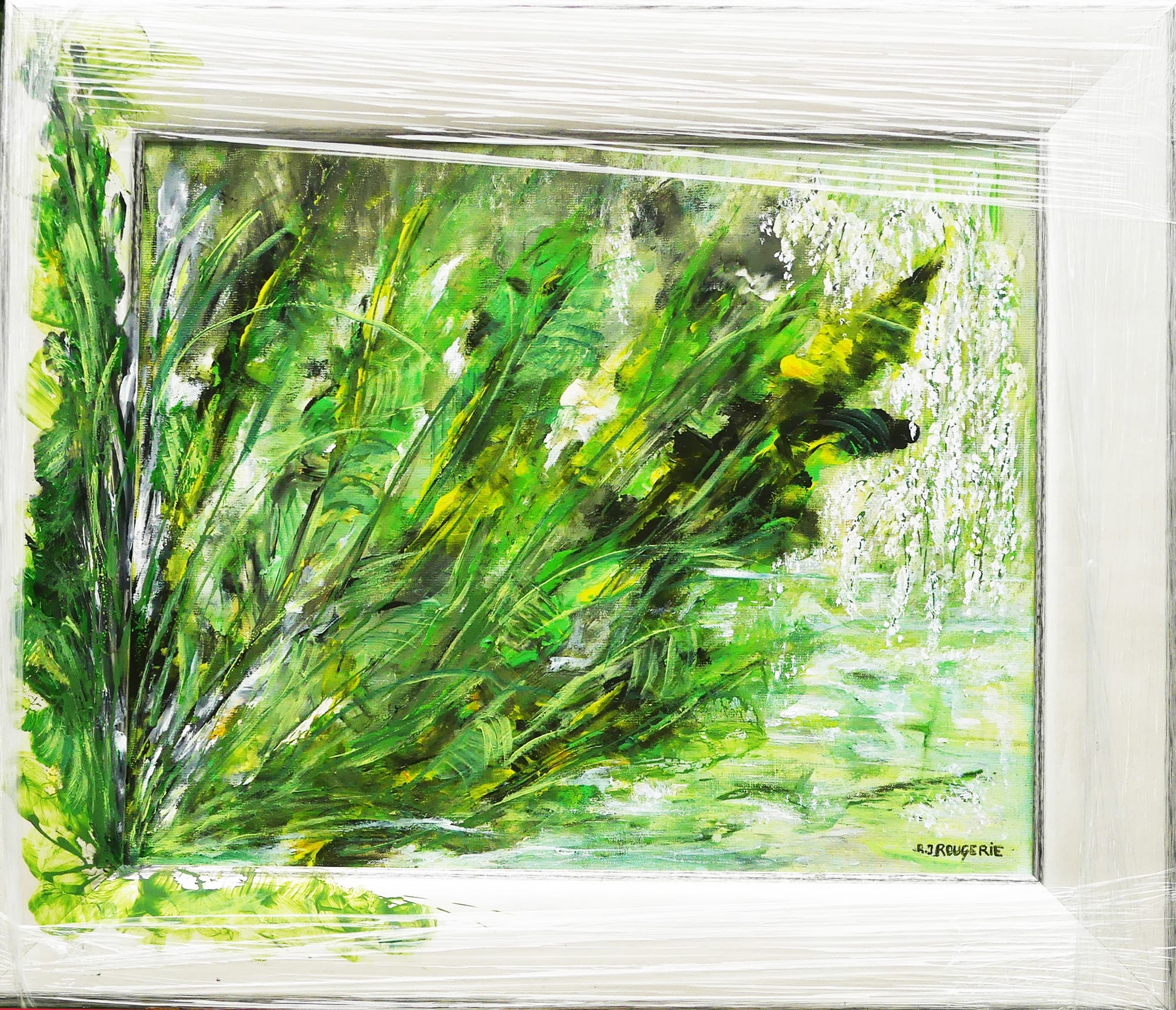 N° 350 Fleurs Vertes