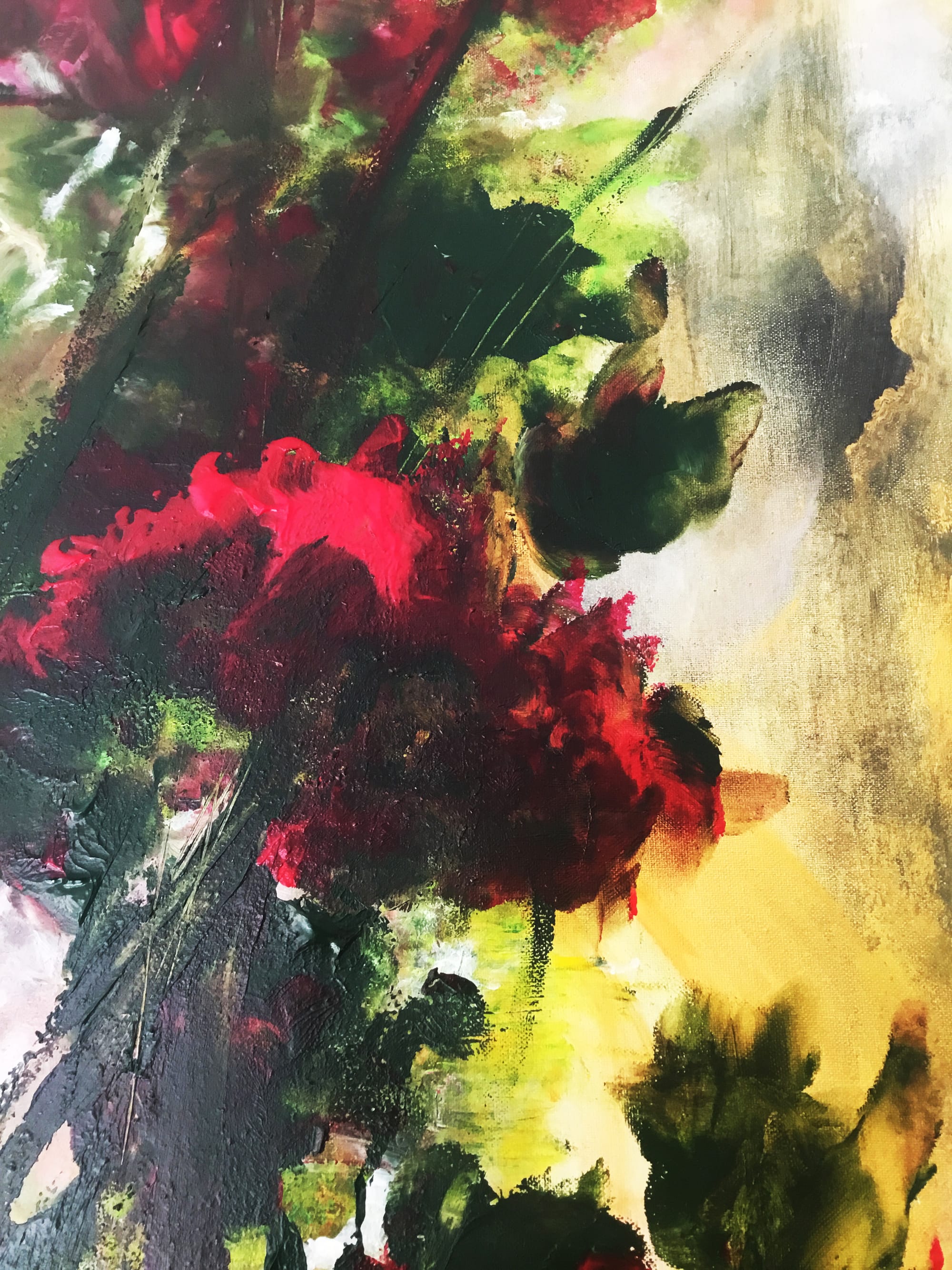 N° 557 Deux Roses Rouge