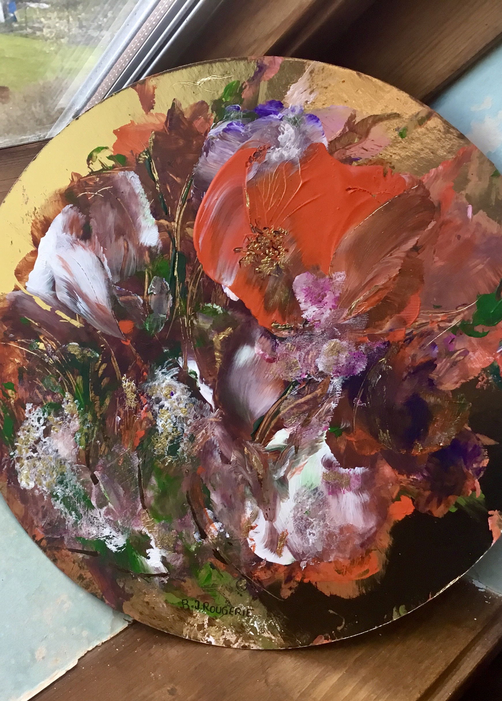 N° 679 plateaux fleurie