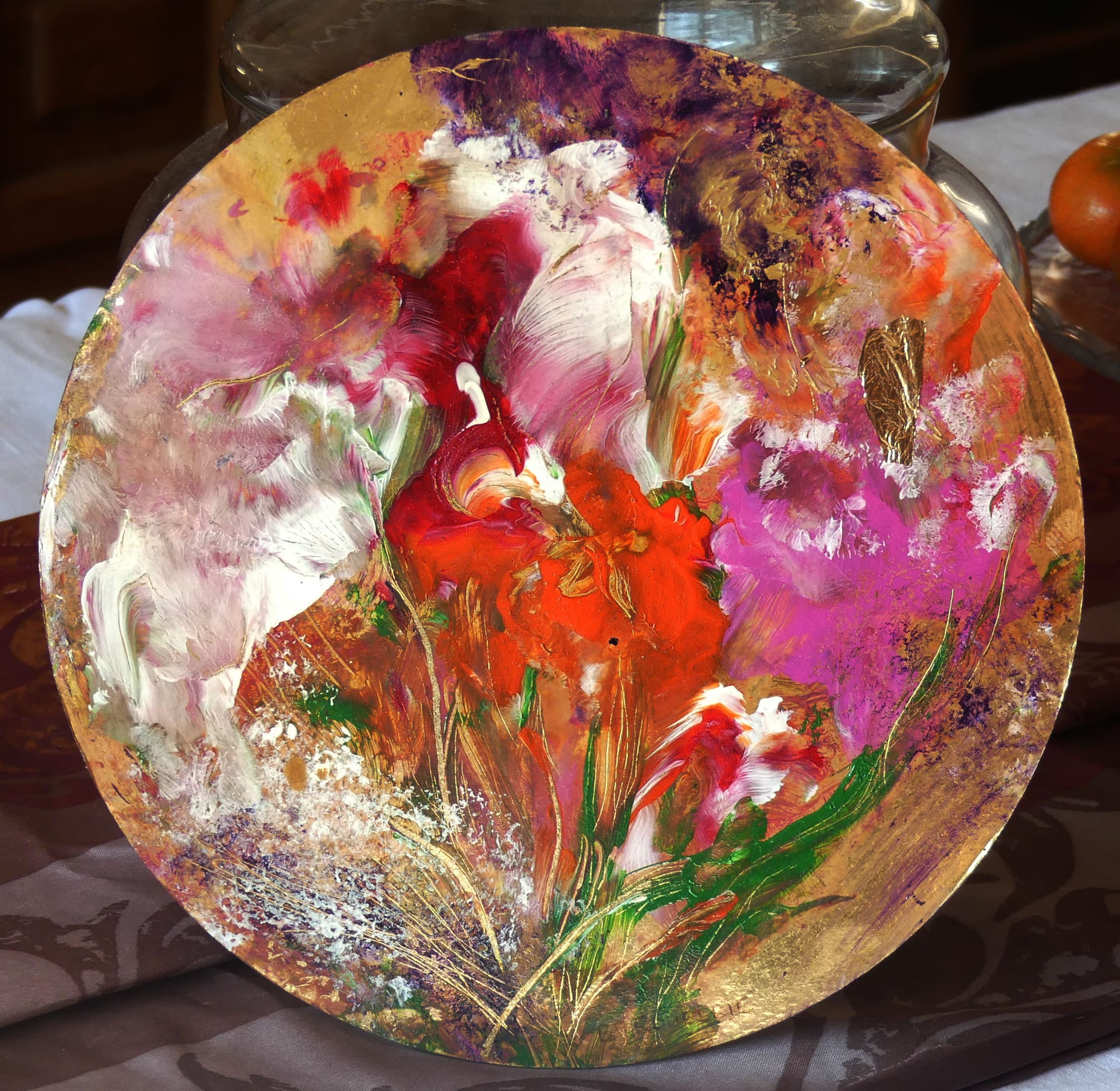 N° 714 Plateaux fleurie