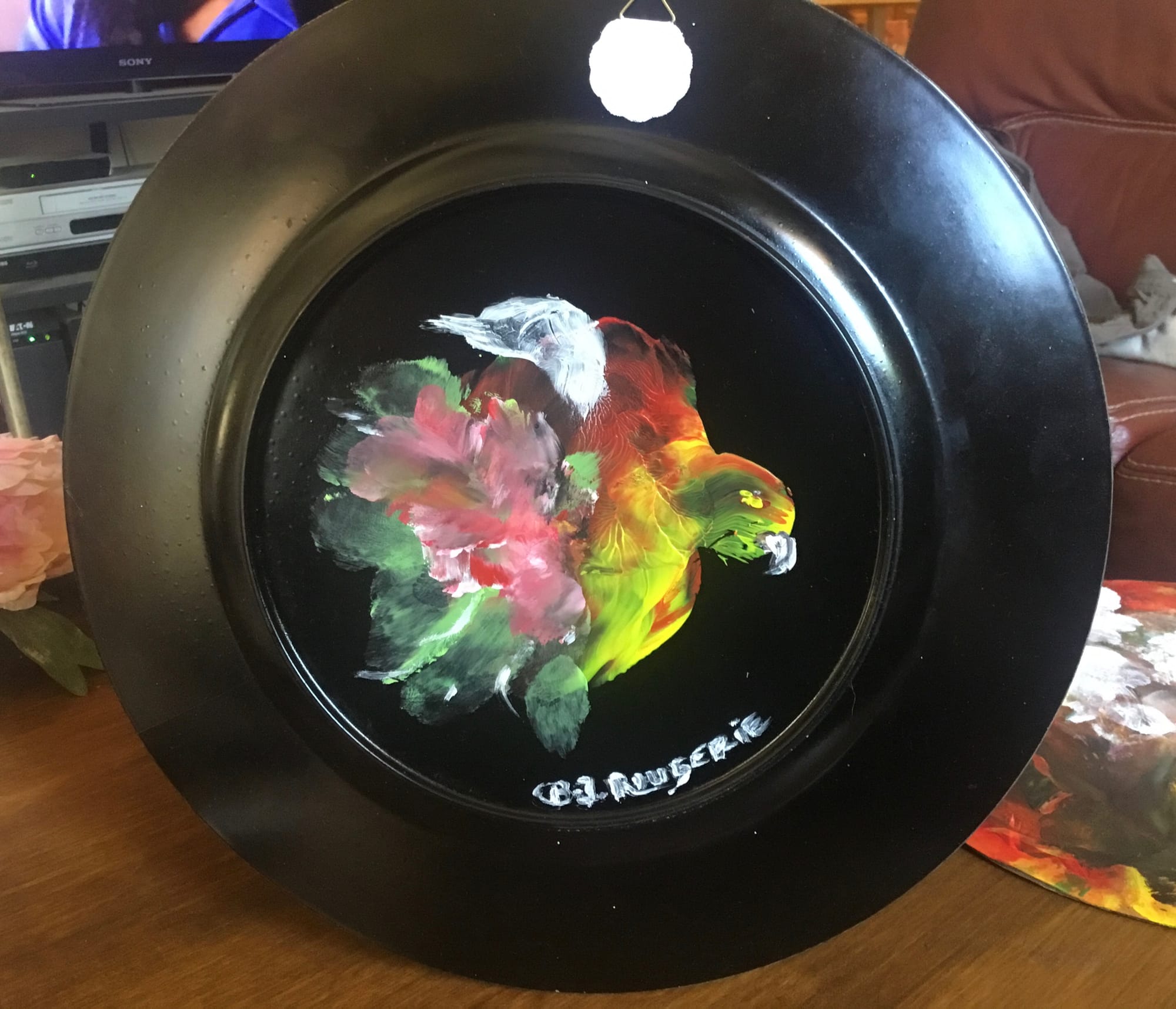 N° 725 assiette Printemos