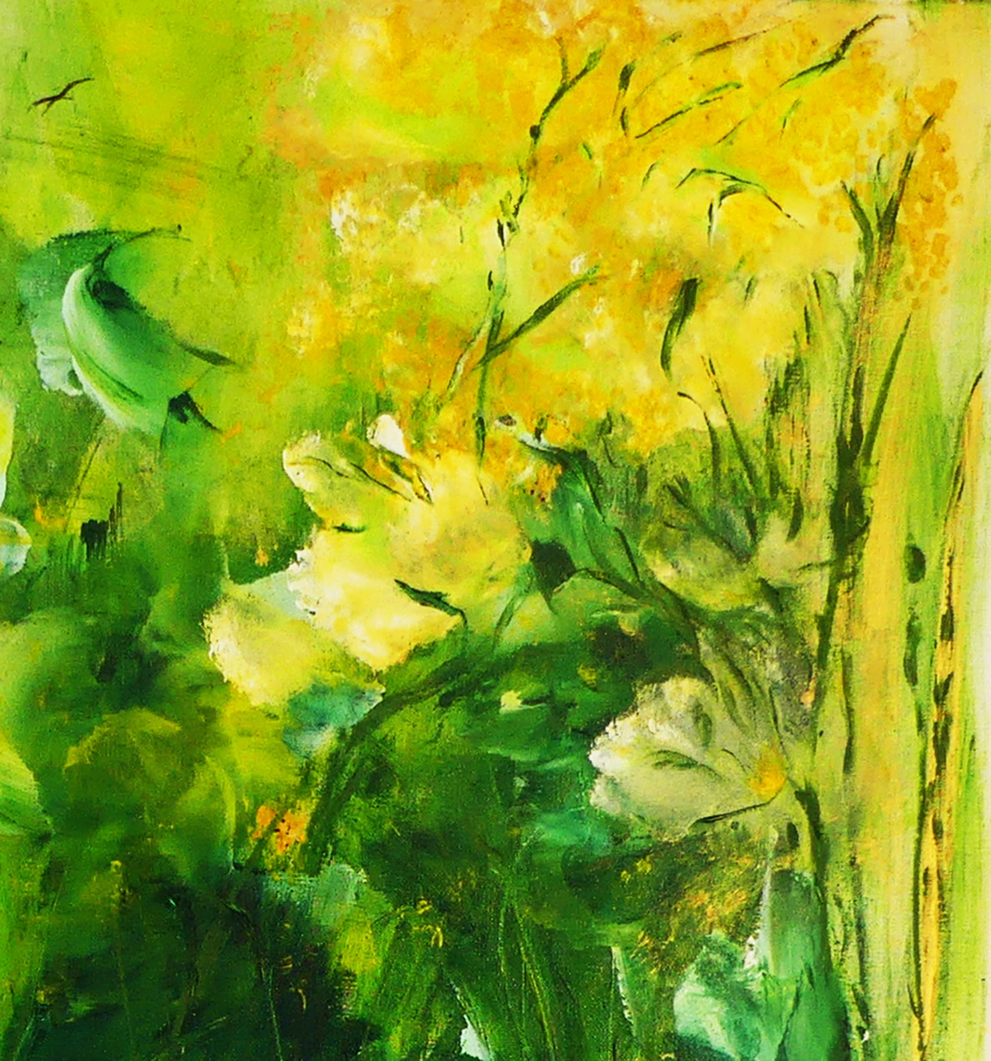 N° 194 Fleur de Lune et Mimosas 1