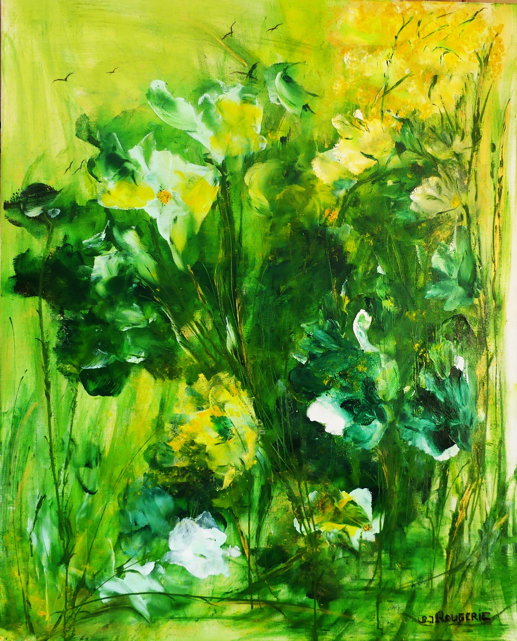 N° 194 Fleur de Lune et Mimosas