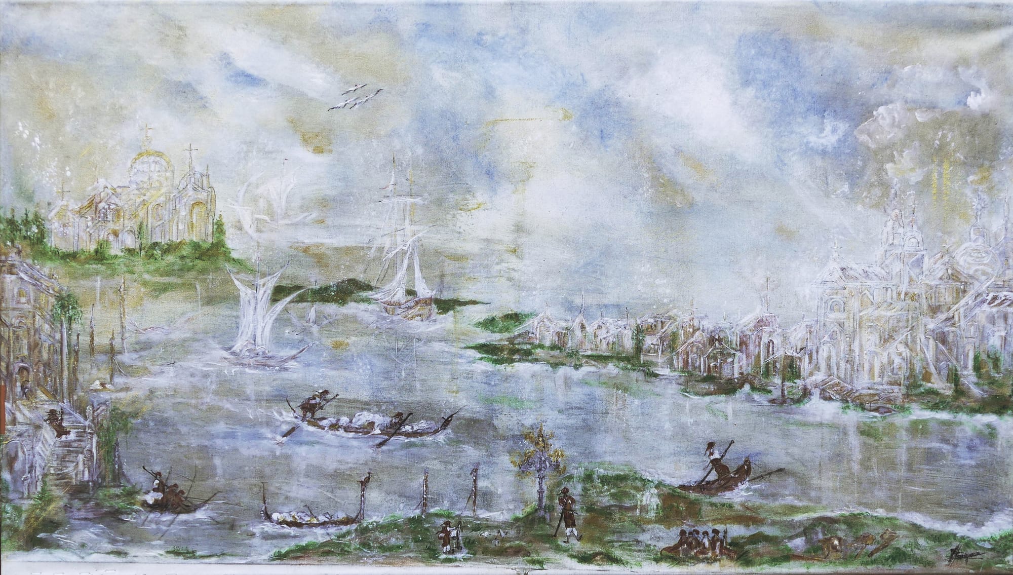 N° 31 réverie sur Venise sous la Neige