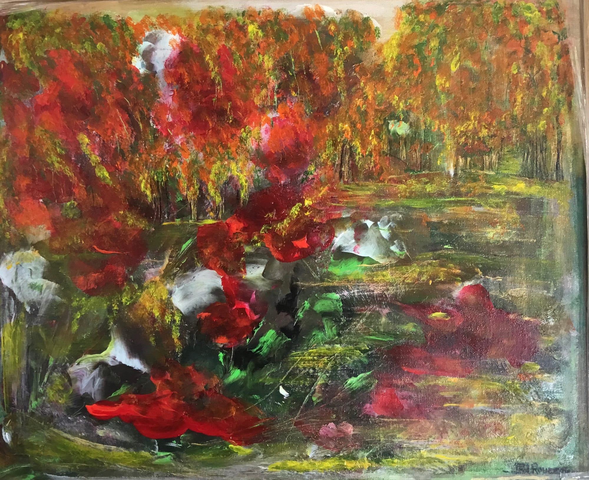 N° 113 les Caraïbes couché de Soleil en Forêt Tropical