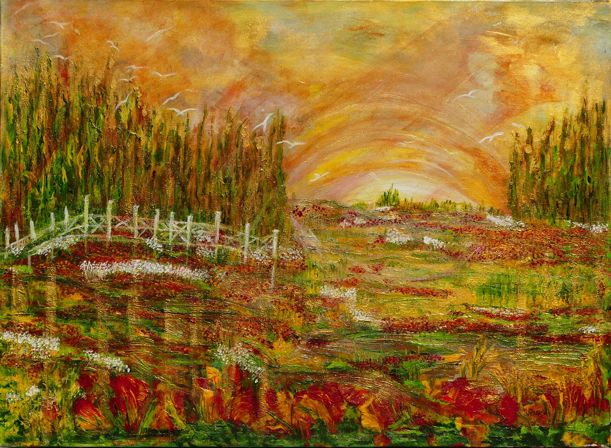 N° 406 Aube sur la Louisiane