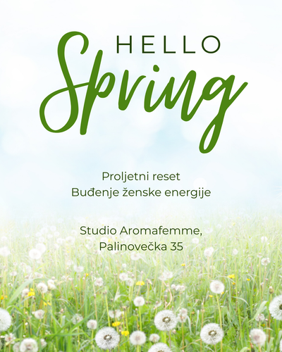 RADIONICA: Proljetni reset - buđenje ženske energije