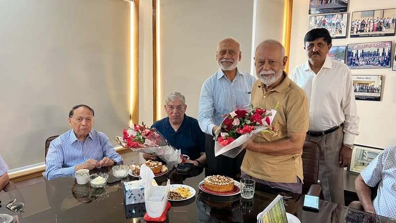 The Navy League Celebrates the 84th Birthdays of Two Distinguished Veterans