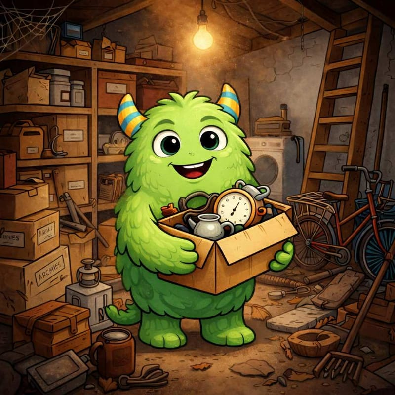 Débarras caves, greniers et garages