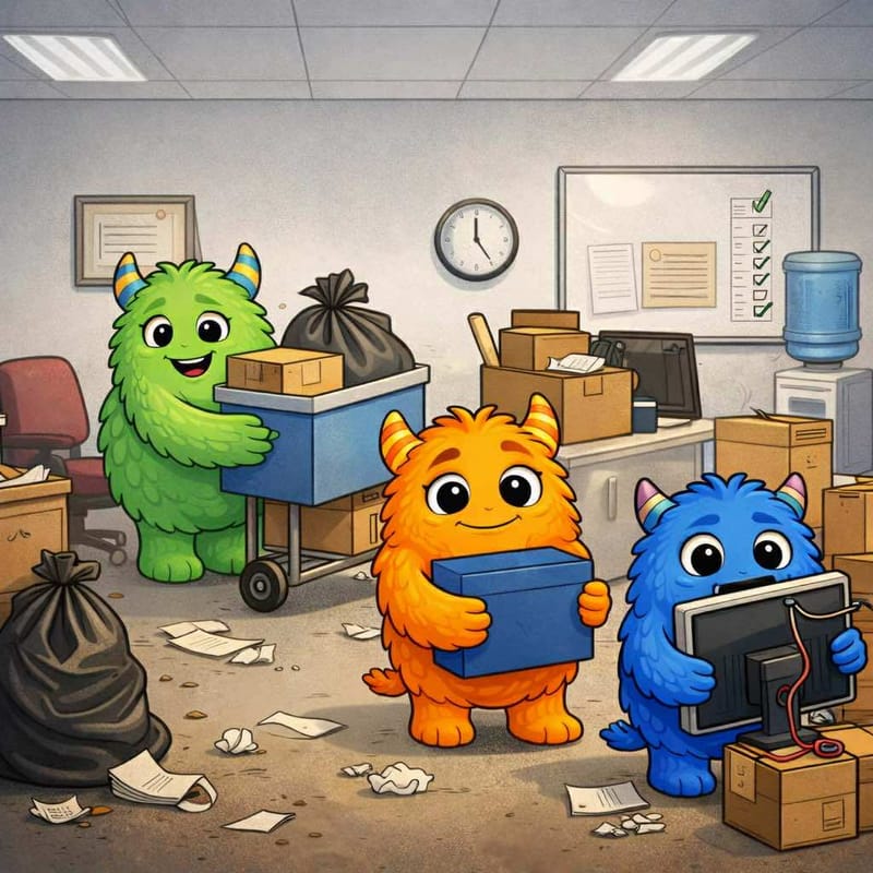 Débarras locaux professionnels