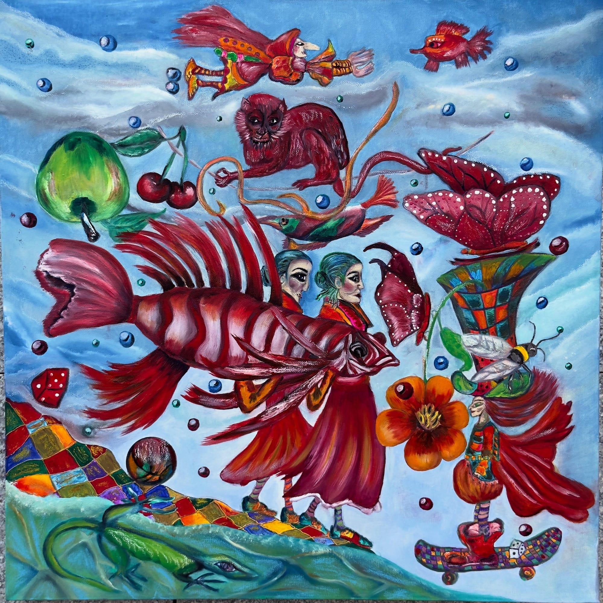 Epigraph to the painting “The Fish of Time”