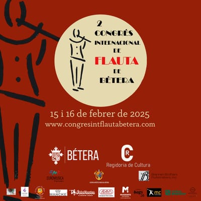 Noves Dates pel 2n Congrés Internacional de Flauta de Bétera