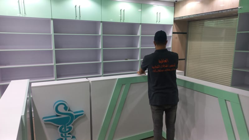 بعض الصور من اعمالنا { تجهيز صيدليات }