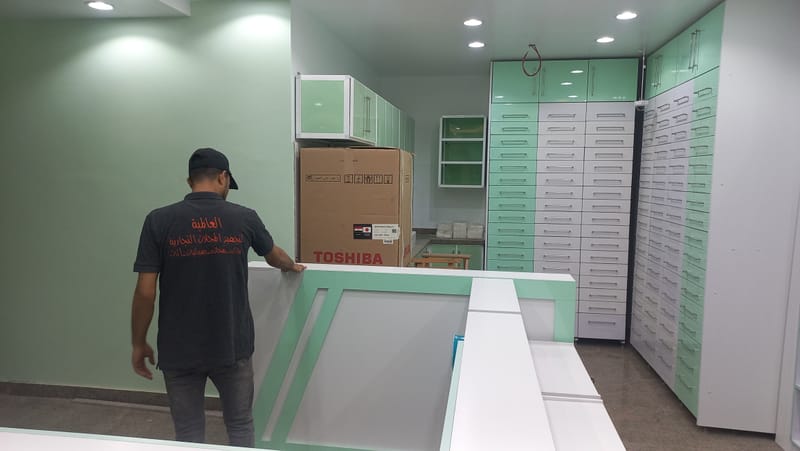 بعض الصور من اعمالنا { تجهيز صيدليات }