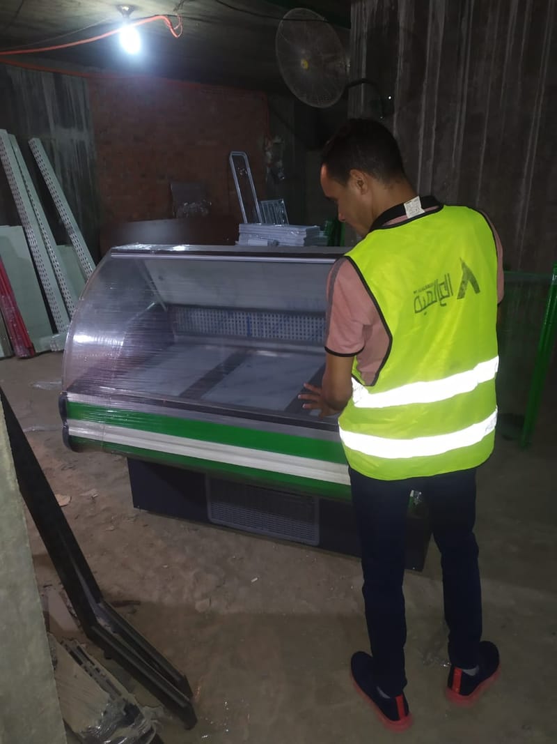 بعض الصور من اعمالنا { تجهيزات سوبر ماركت }